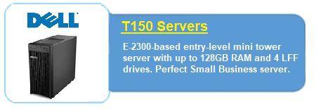 Dell T150 Servers